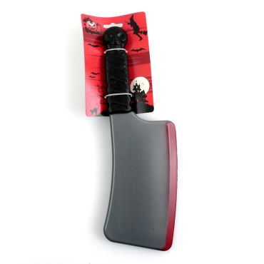 Arme en Plastique Sanglante - Couperet