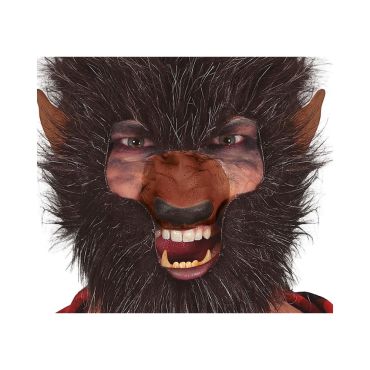 Dentier de loup-garou avec fausses dents et crocs pointus pour déguisement d'Halloween | jourdefete.com