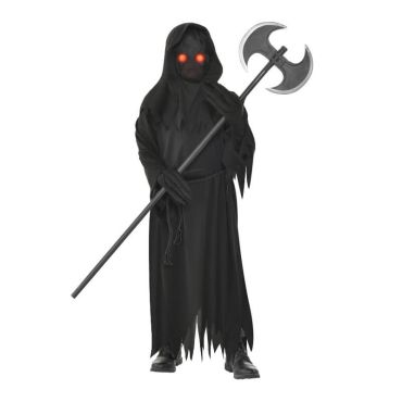 déguisement de faucheur avec masque lumineux pour garçon | jourdefete.com