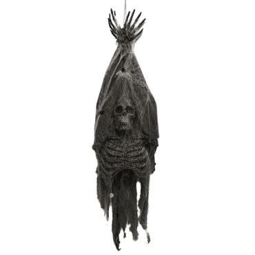 Momie à suspendre animée et sonore 130 cm pour décoration Halloween | jourdefete.com