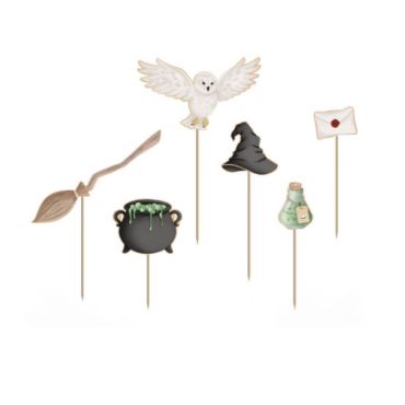 6 decorations pour gateaux collection apprenti sorcier | jourdefete.com