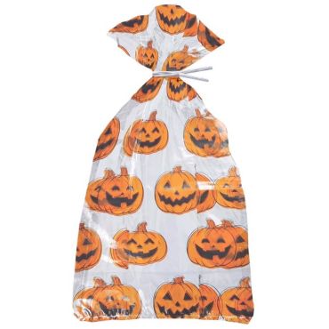 20 sachets bonbons citrouille pour Halloween
