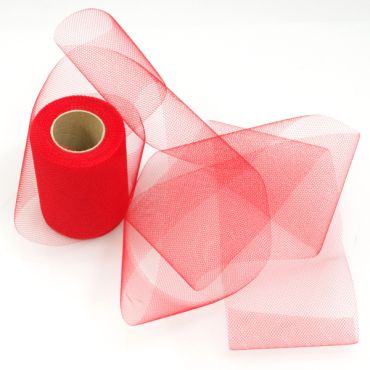 Bobine Tulle Rouge