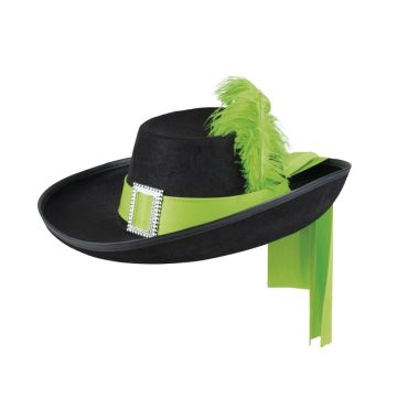 Chapeau de Mousquetaire Femme - Vert