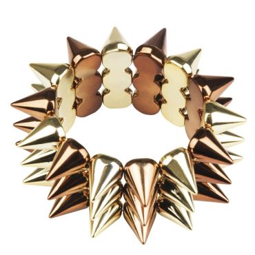 Bracelet Punk - Or, Cuivre et Argent