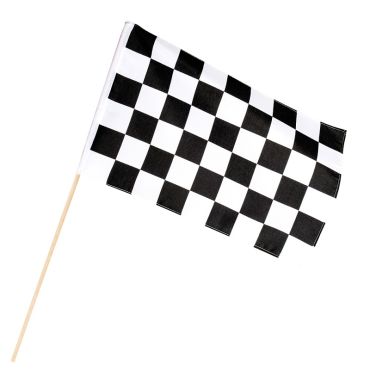 Drapeau de Course Damier Noir et Blanc Drapeau de Course Damier Noir et Blanc