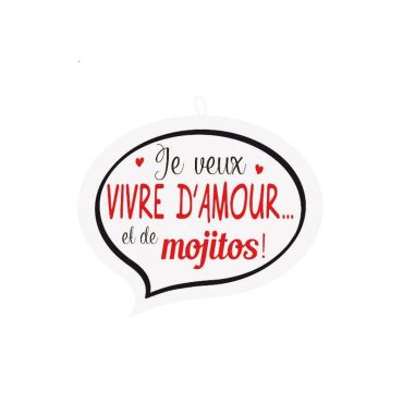 Coussin Bulle - Vivre d'Amour