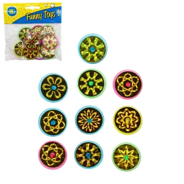 Toupies kermesse colorées 4 cm | jourdefete.com