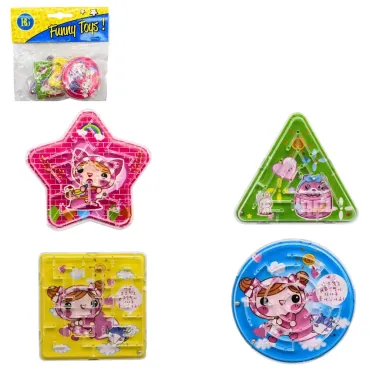 Jeu de patience formes fantaisie colorées | jourdefete.com