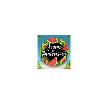 ballon-anniversaire-pasteque | jourdefete.com