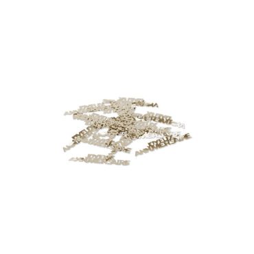 Sachet de confettis de table "Joyeux Anniversaire" de couleur Or | jourdefete.com