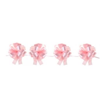 Kit Guirlande de Noeuds 3 M - Rose | jourdefete.com