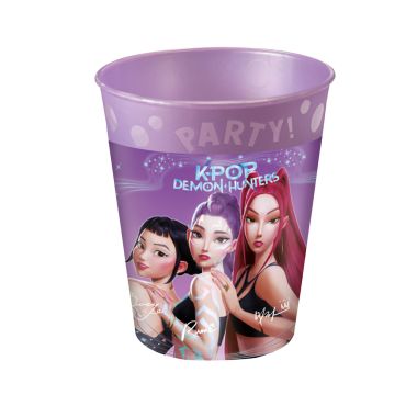 Gobelets réutilisables anniversaire enfant KPop Demon Hunters violets 25 cl | jourdefete.com Gobelets réutilisables anniversaire enfant KPop Demon Hunters violets 25 cl | jourdefete.com