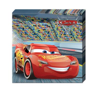 20 Serviettes Cars 3