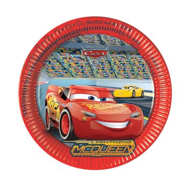 8 Assiettes Cars 3