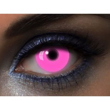 Lentilles Fantaisies - Rose - "UV Pink" - 1 Jour (Sans correction)