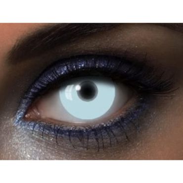 Lentilles UV Blanc - 1 an (sans correction) | jourdefete.com