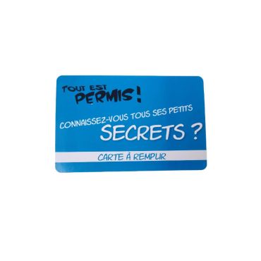 Jeu pour EVG - Les secrets du futur marié | jourdefete.com