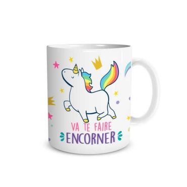 Mug Licorne – Va Te Faire Encorner | jourdefete.com