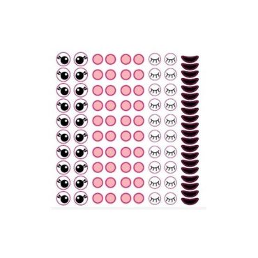 Stickers visages mignons | jourdefete.com