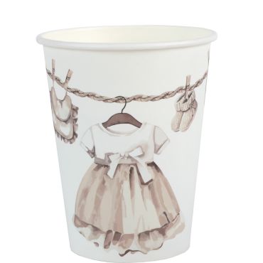 Gobelets Little Teddy ivoire décoration bébé fête | jourdefete.com Gobelets Little Teddy ivoire décoration bébé fête | jourdefete.com