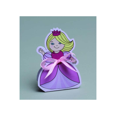 Lot de 10 contenants à dragées - Princesse | jourdefete.com
