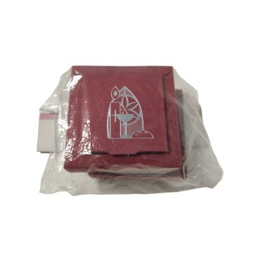 Lot de 2 boîtes à dragées pour communion - Calice Rouge | jourdefete.com