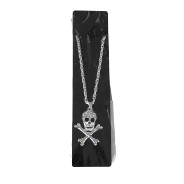 Ce collier tête de mort vous permettra d'être au centre de la soirée | jourdefete.com