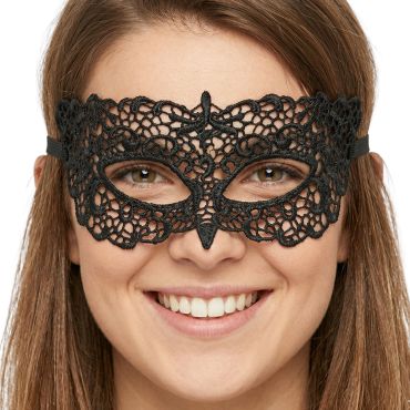 Loup en Dentelle Noir