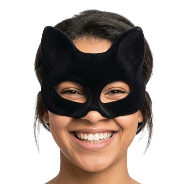 Loup souple "Petit chat" - Noir Loup souple "Petit chat" - Noir