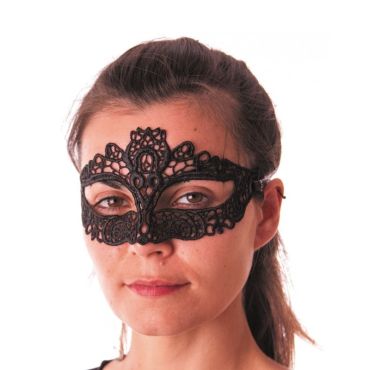 Loup en Dentelle Noir