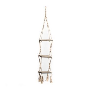 Étagère macramé - 17 x 14 x 110 cm | jourdefete.com