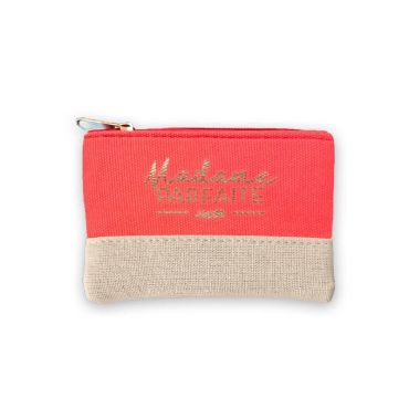 porte monnaie madame parfaite lin et blush | jourdefete.com porte monnaie madame parfaite lin et blush | jourdefete.com
