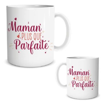 Mug maman plus que parfaite | jourdefete.com Mug maman plus que parfaite | jourdefete.com