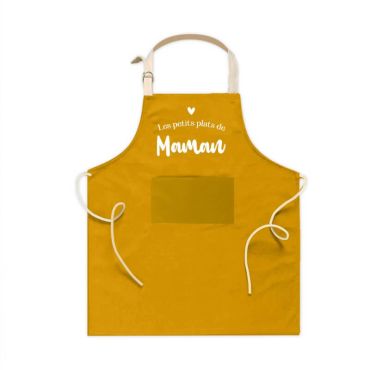 Tablier - Fête des Mères - Couleur Ocre