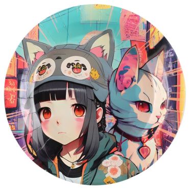 De splendides assiettes pour un anniversaire manga pour enfant | jourdefete.com