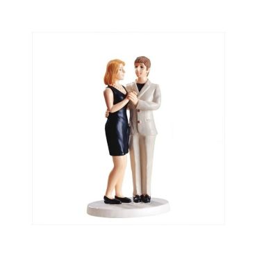 Figurines pour gâteau de mariage - Couple de Mariées