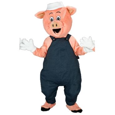 Mascotte 3 petits cochons