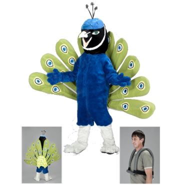 mascotte paon