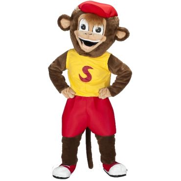 mascotte singe chimpanzé