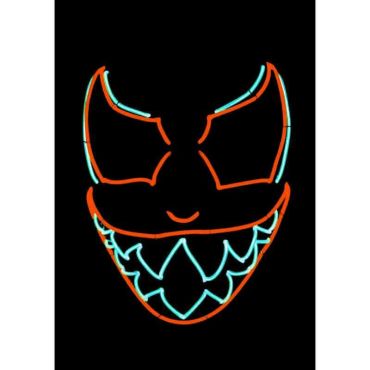 Masque néon - Devil