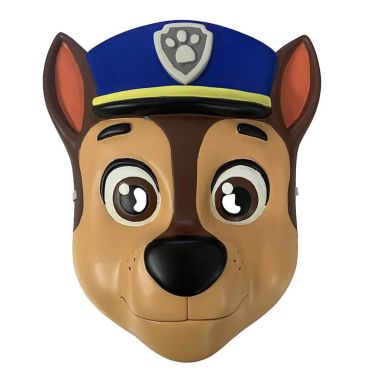Masque enfant Chase de la Pat' Patrouille bleu avec casquette | jourdefete.com