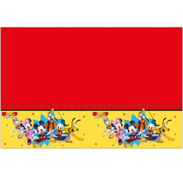 Nappe avec Mickey, Minnie, Donald, Dingo et Pluto | jourdefete.com