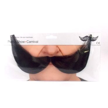 Moustache "Poilu" - Noir