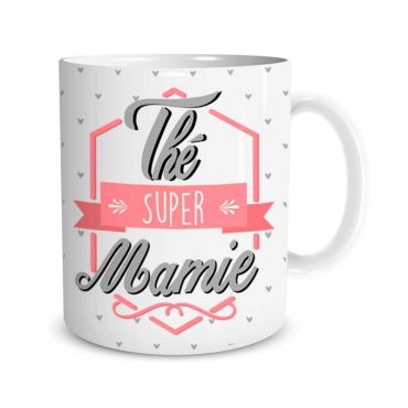 Mug "Thé Super Mamie" | jourdefete.com Mug "Thé Super Mamie" | jourdefete.com