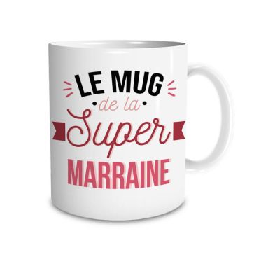 Mug - Le Mug de la Super Marraine | jourdefete.com