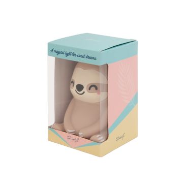 Veilleuse de Nuit a Piles - Paresseux Mr. Wonderful | jourdefete.com