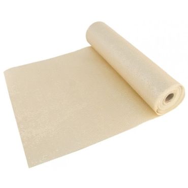 Chemin de Table Glossy - Ivoire | jourdefete.com Chemin de Table Glossy - Ivoire | jourdefete.com