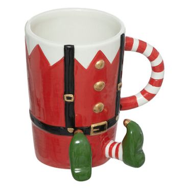 Mug en forme de lutin de Noël - 30 cl | jourdefete.com Mug en forme de lutin de Noël - 30 cl | jourdefete.com