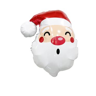 Ballon aluminium Père Noël 66x56x30 cm décor de Noël festif | jourdefete.com